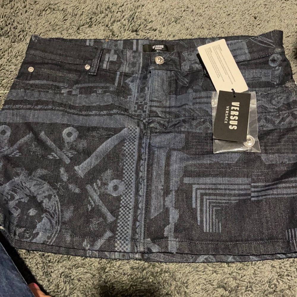 Versus by Versace denim skirt